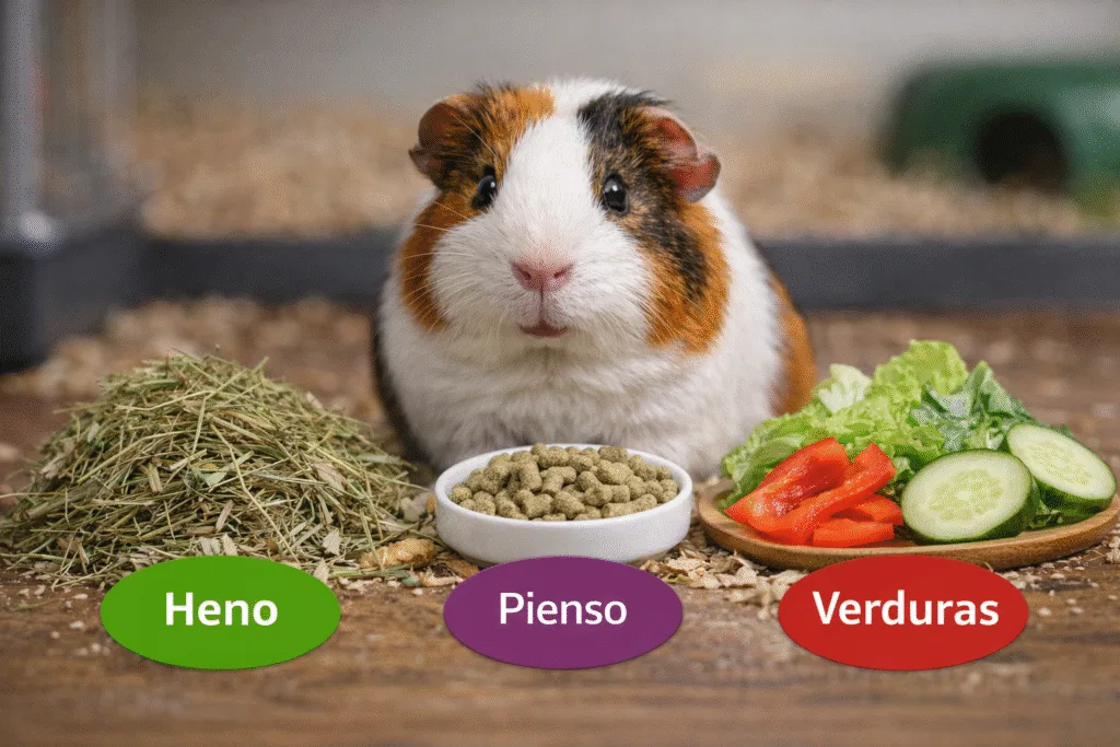 Alimentación correcta para cobayas: consejos simples y prácticos
