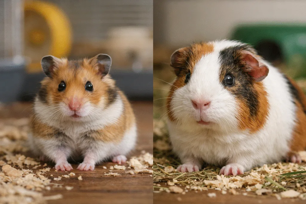 Diferencias entre hámster y cobaya: ¿cuál es ideal para ti?