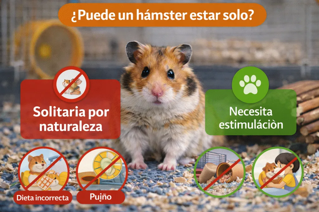 ¿El hámster puede estar solo? Comprende el comportamiento de la especie