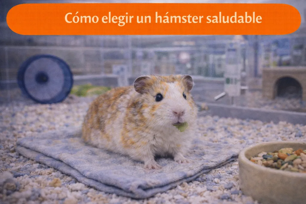 Cómo elegir un hámster saludable