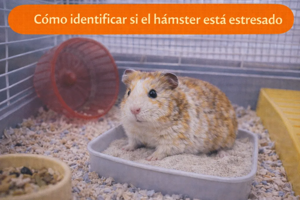 Cómo identificar si el hámster está estresado