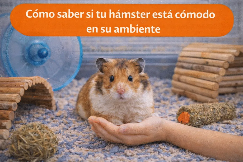 Cómo saber si tu hámster está cómodo en su ambiente