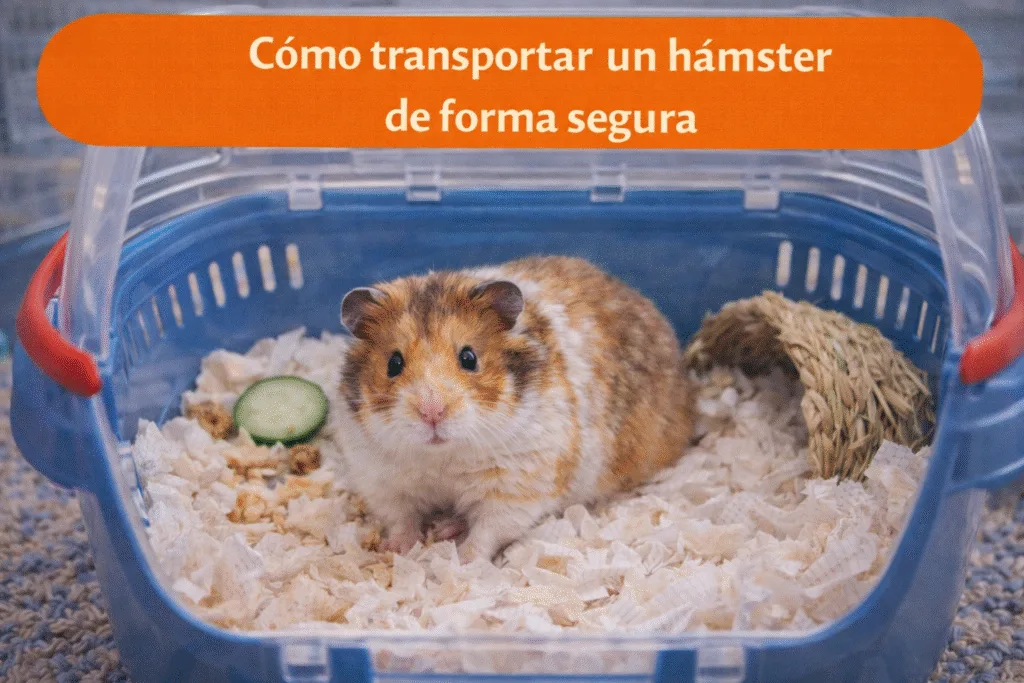 Cómo transportar un hámster de forma segura