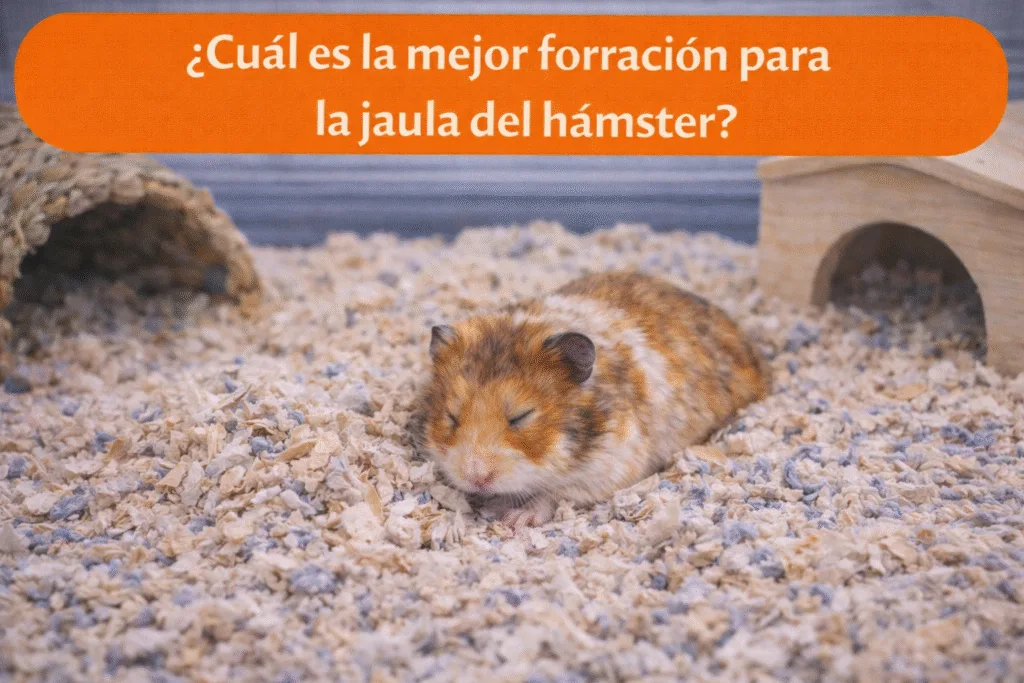 ¿Cuál es la mejor forración para la jaula del hámster?