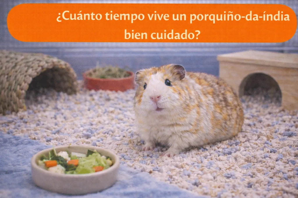 ¿Cuánto tiempo vive un porquiño-da-índia bien cuidado?