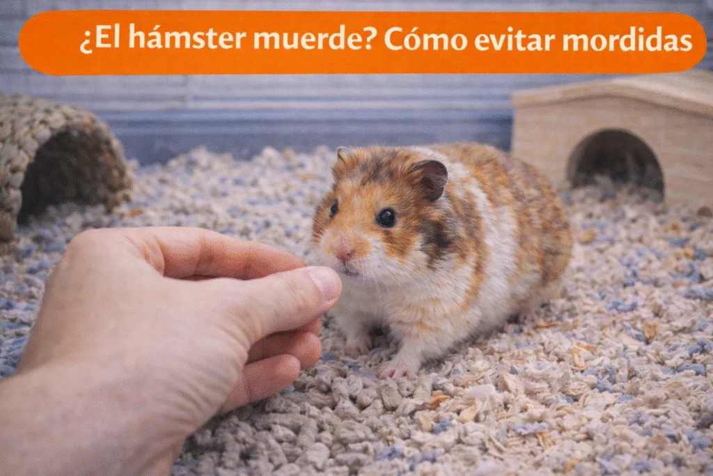 ¿El hámster muerde? Cómo evitar mordidas