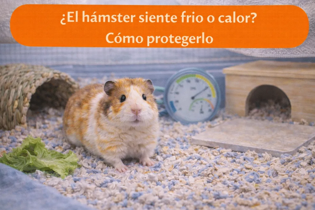 ¿El hámster siente frío o calor? Cómo protegerlo